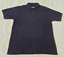 UNIVERSAL SCHOOL BLUE SHORT SLEEVE POLO BOYS SHIRT SIZE 12 YL - A9/16