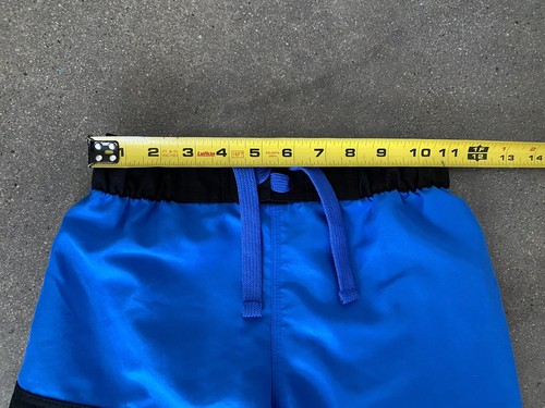 Adidas swim trunks blue boys sz S - Picture 4 of 9