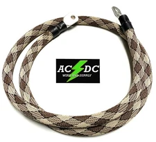 4/0 AWG GAUGE RATTLESNAKE Copper Battery Cable Power Wire Car, Inverter, RV 600A
