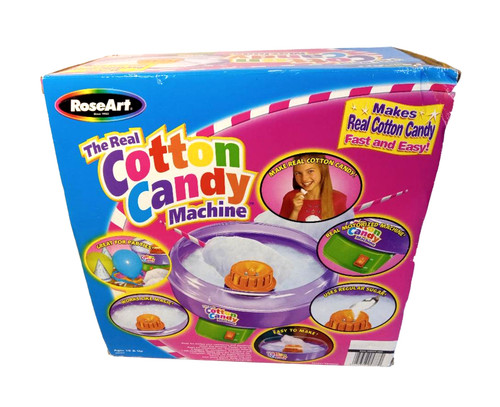 RoseArt The Real Cotton Candy Machine #5777 Motorized Ages 10 And Up 2002