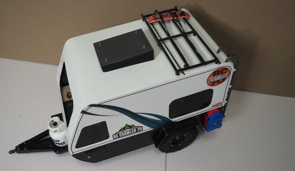 1/10 RC Handcrafted Camper. (Handmade) WHITE STYRENE POLYSTYRENE PLASTIC SHEET 3 - Image 3 of 4