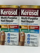 2x Kerasal Multi-Purpose Nail Repair for Fingernails or Toenails 0.43 oz Box Dam