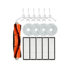 For Dreame Bot L10s Ultra Sweeper Main Side Brush HEPA Filter Dust Bags Wipe Set