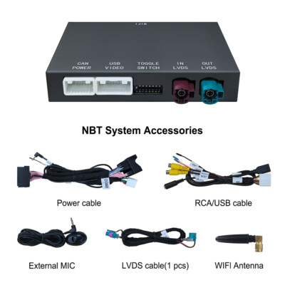 Wireless CarPlay Android Auto Retrofit Kit Decoder Box für BMW NBT System