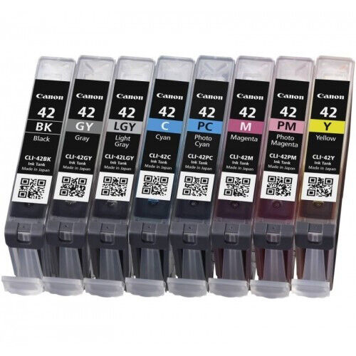 Canon CLI-42 Color Ink Cartridge Multipack (8 Ink Tanks