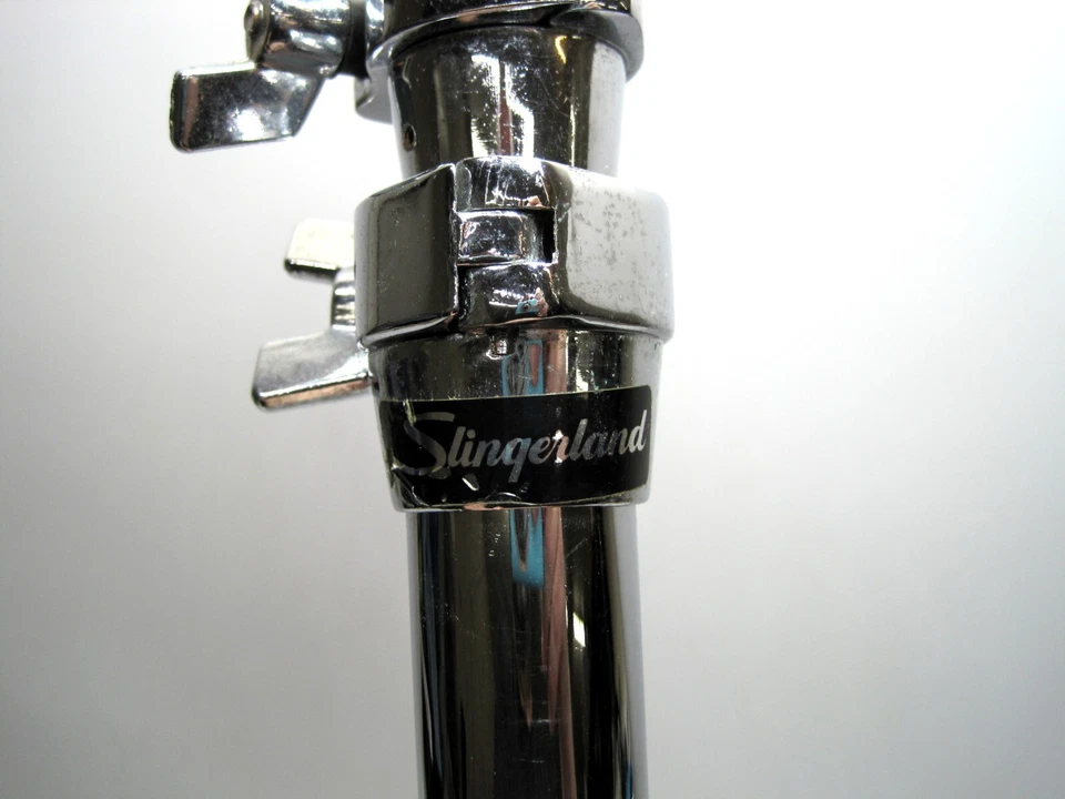 Antigo suporte de lança de prato Slingerland resistente se estende até 7 pés - Imagem 4 de 4
