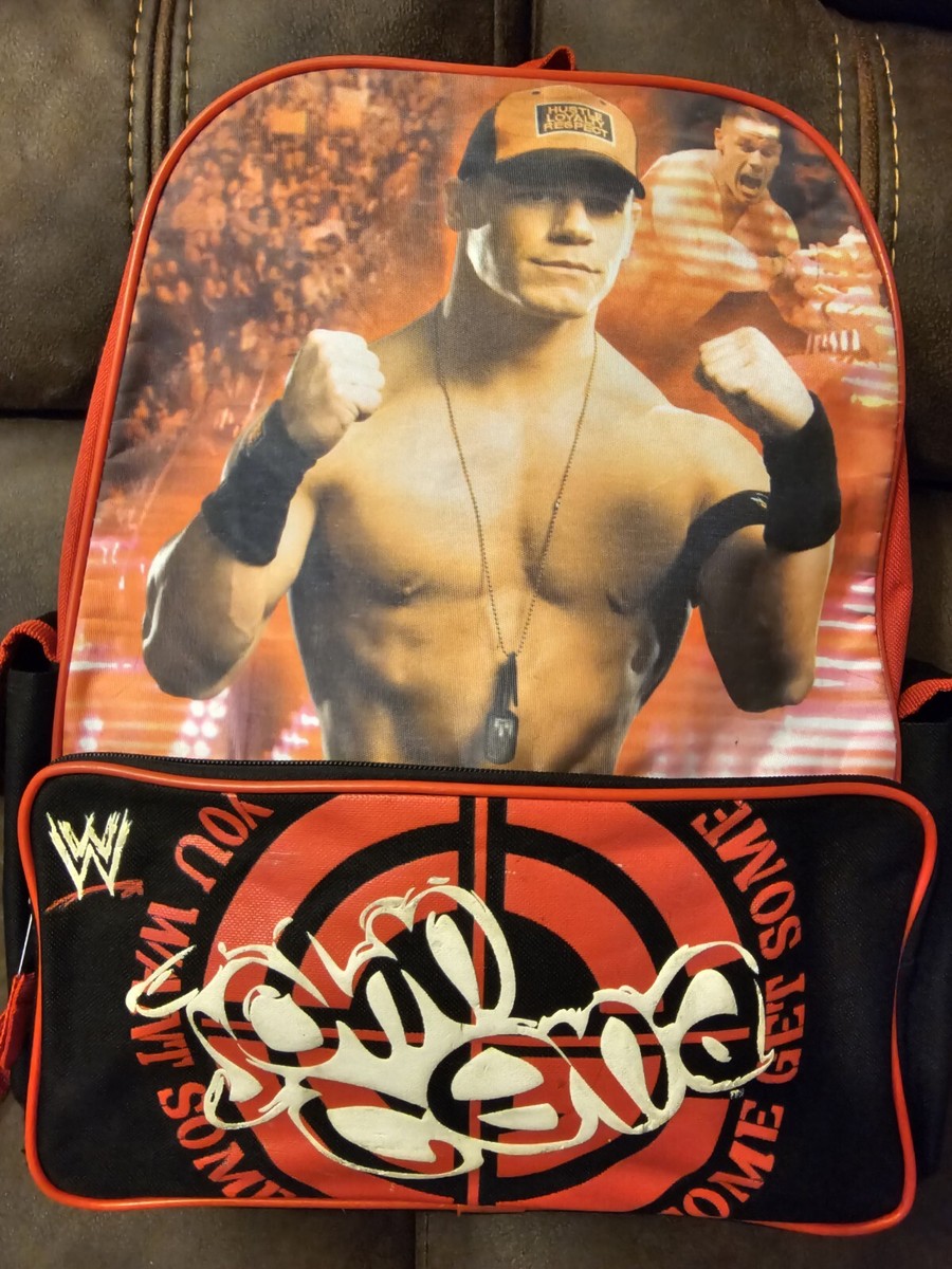 Vintage 2009 WWE John Cena Backpack  display picture 3