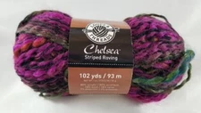 Loops & Threads Yarn Chelsea Striped Roving 100% Acrylic 102y 3oz