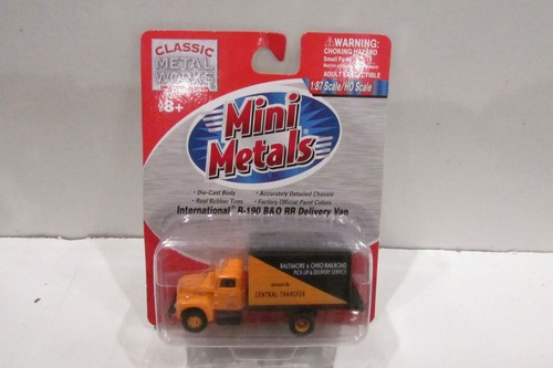 Furgoneta de reparto B&O RR International R-190 Scale Classic Metal Work 30175 | Zustand: New