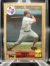 1987  Topps Pete Incaviglia All-Star Rookie Gold Cup RC #550