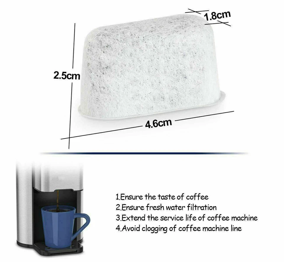 3x 6x 12x Aktivkohlefilter Wasserfilter für Beem Cuisinart Kaffeemaschinen Filte - Bild 3 von 4