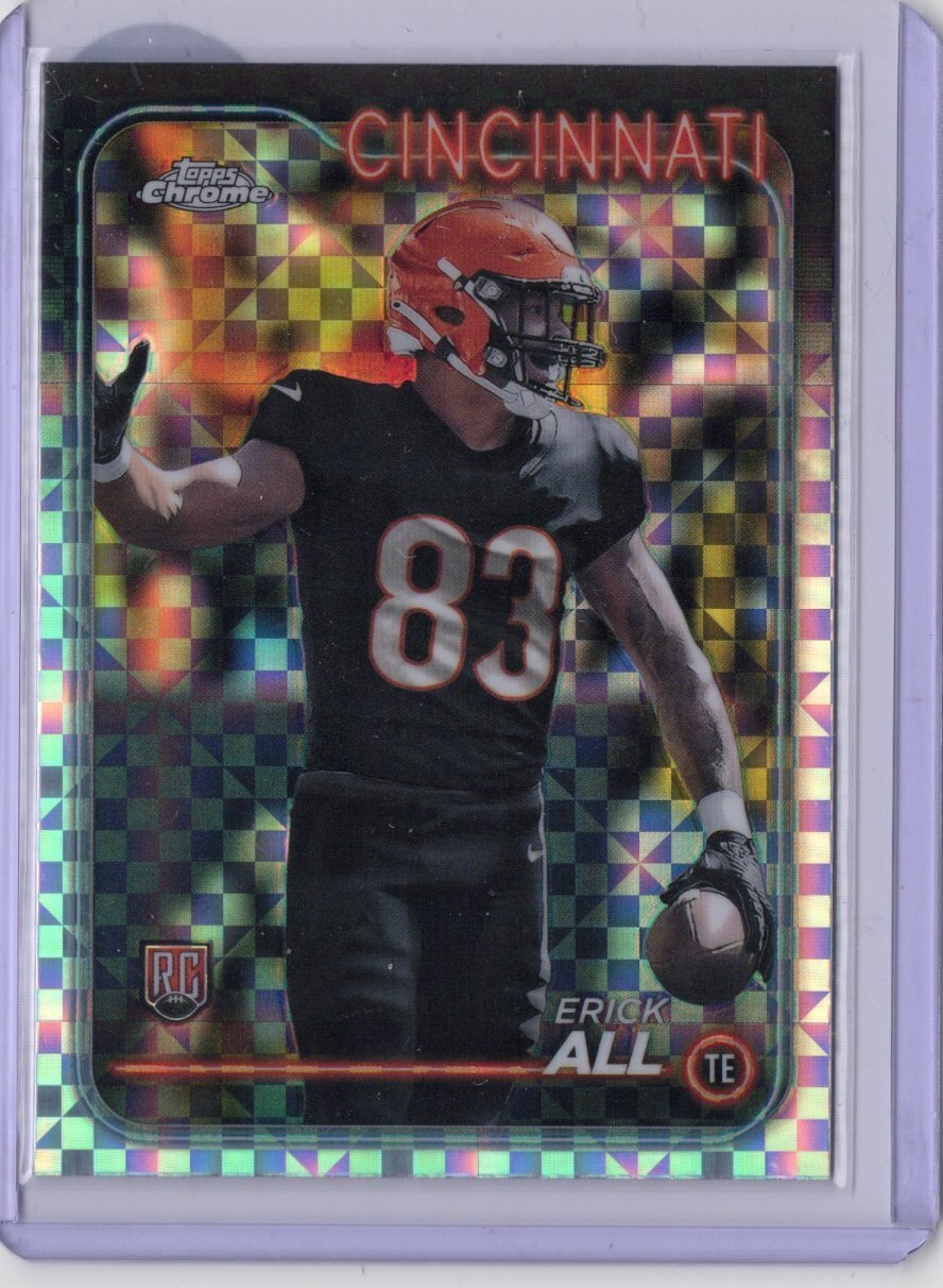 Erick All Topps Chrome #292 X-Fractor