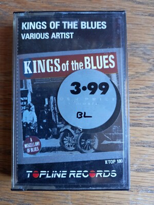 Kings of the Blues - Elmore James Albert King John Lee Hooker + others  Cassette