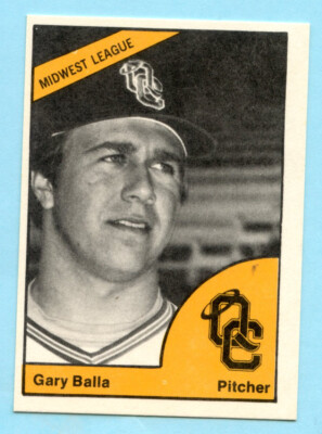 1977 TCMA Minor League Quad City- Gary Balla - Box 167