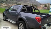 ÜBerrollbüGel + LED Bremslicht FüR Mitsubishi L200 2005 - 2015 4X4 ZubehöR
