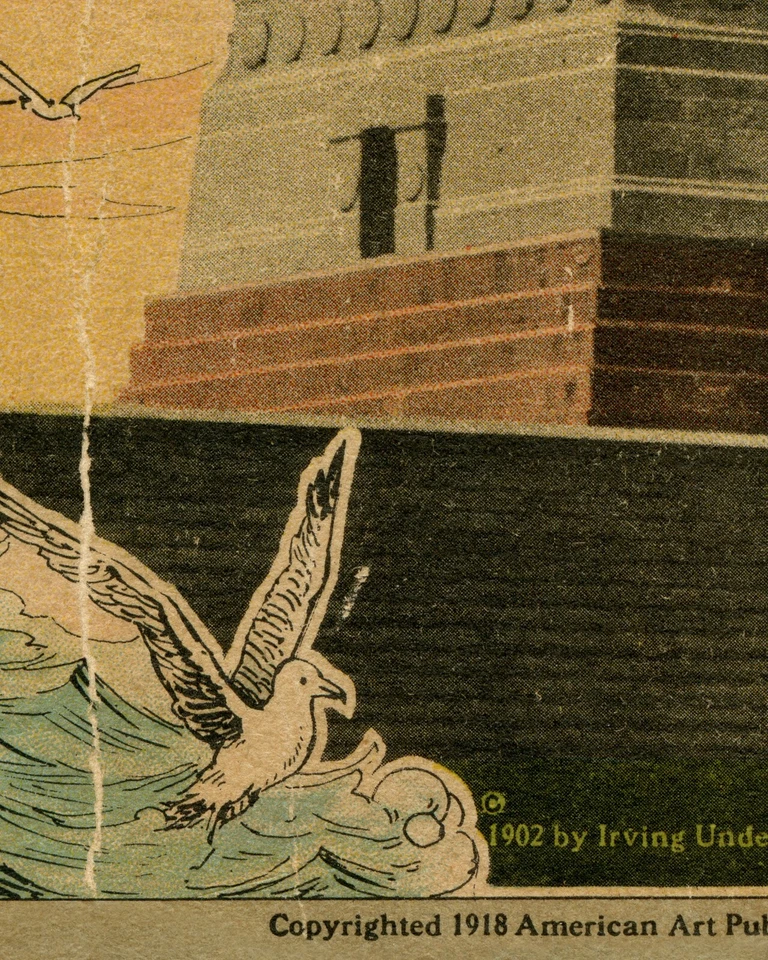 1918 New York "The Wonder City" POSTER! (up to full-size 24" x 36") - NYC - Art - Image 3 of 4