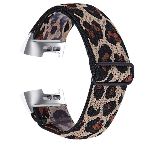 For Fitbit Charge 6 5 4 3 2 SE Nylon Woven Elastic Replacement Watch Strap Band - Afbeelding 6 van 17
