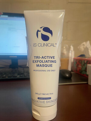 IS Clinical Tri Active Exfoliating Masque 8oz PRO SIZE HUGE SAVING!
