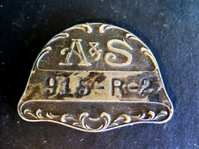 VINTAGE CHARGE COIN Vintage A & S Abraham and Straus by The Whitehead Hoag Co.