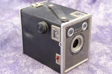 Ansco Shur Shot Box Camera Uses 120 Film