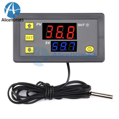 W3230 DC12/24V AC110-220V 10A/20A Digital LCD Thermostat Temperature Controller
