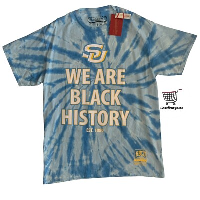 #ad #ad Mitchell amp;Ness Men#x27;s Sz L Southern University We are Black History Month T Shirt $22.27