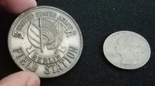 HISTORIC Cold War NSA CIA Army Berlin Field Station Teufelsberg Challenge Coin