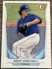 2014 Bowman Draft - Brent Honeywell #DP77 (RC)