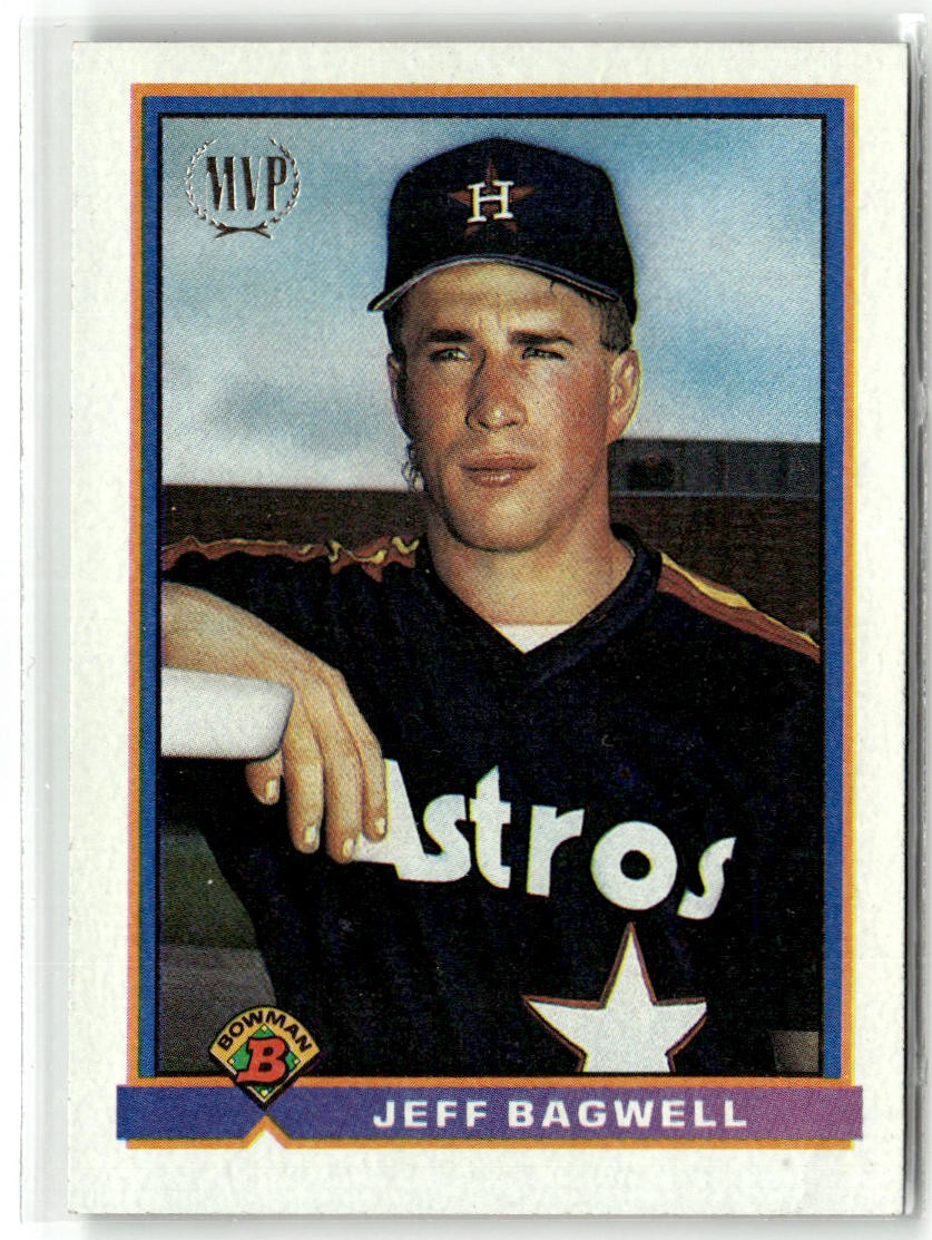 1991 Bowman #183 Jeff Bagwell HOF Rookie Card