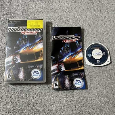 Need for Speed: Underground Rivals (Playstation Portable PSP, 2005) CIB TESTED
