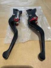 Vespa GTS Verstellbar Schwarz Pro-Street Hebel Set-GTS Hengtong Typ Hauptbremszylinder