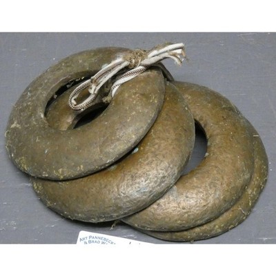 Copied - Set of 4 - Brass Quoits - 5-3/4 Diameter