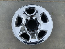 03-13 Dodge Ram 2500 3500 Truck Steel Wheel Rim 17" OEM USED 2186 CHROME CLAD