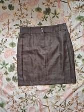 Jupe Crayon CHANTAL ROSNER - Marron Clair Chiné - Taille 36/38 - Modèle Zazie - Neuve Sans étiquettes