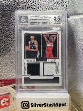 BGS 8.5 2023-24 Panini Rookie Ticket Dual patch Victor Wembanyama/Coulibaly RC
