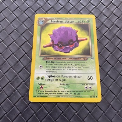 Pokemon Card Forestress Obscur 35/105 Neo Destiny Wizards French