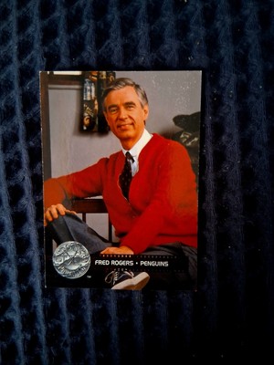 1991 Pro Set Platinum - Fred Rogers #297