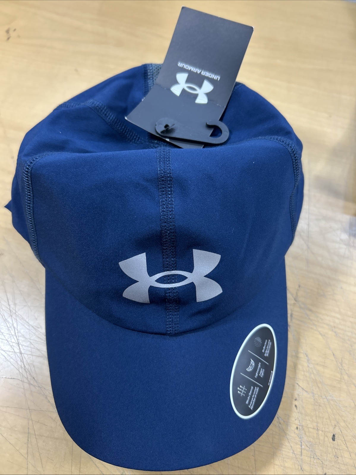Under Armour Men's Reflective Heatgear Running/Golf Hat-Navy