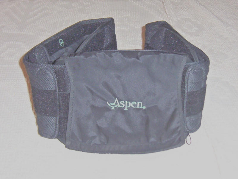 HORIZON (BY ASPEN) LOWER BACK SPINE ADJUSTABLE SUPPORT BRACE