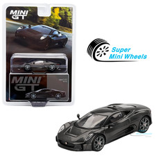 Mini GT 1:64 Jaguar C-X75 Test Car Black Carbon #997