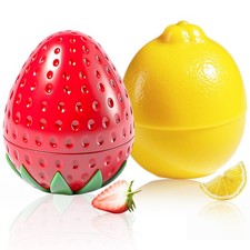 firstfly 2 Pack Hand Cream Gifts Set, 2 Ounce (Pack of 1), Lemon+Strawberry 