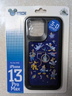 Disney  Dtech WDW 50th Anniversary iPhone 13 Pro Max Case Blue New Unopened New!