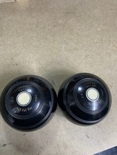 Superb Pair of 2lb 8oz K Reg Thomas Taylor Crown Green Bowls