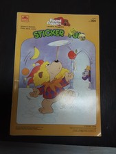 Vtg 80s Pound Puppies Sticker Fun Unused Complete Golden Book 1986 Coloring