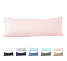 Body Pillow Cover 20x54 Body Pillow Case 100 Egyptian Cotton 600 Thread Coun...
