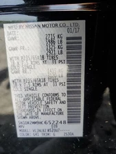 Used Fuel Tank fits: 2017 Nissan Pathfinder 19.5 gallon Grade A