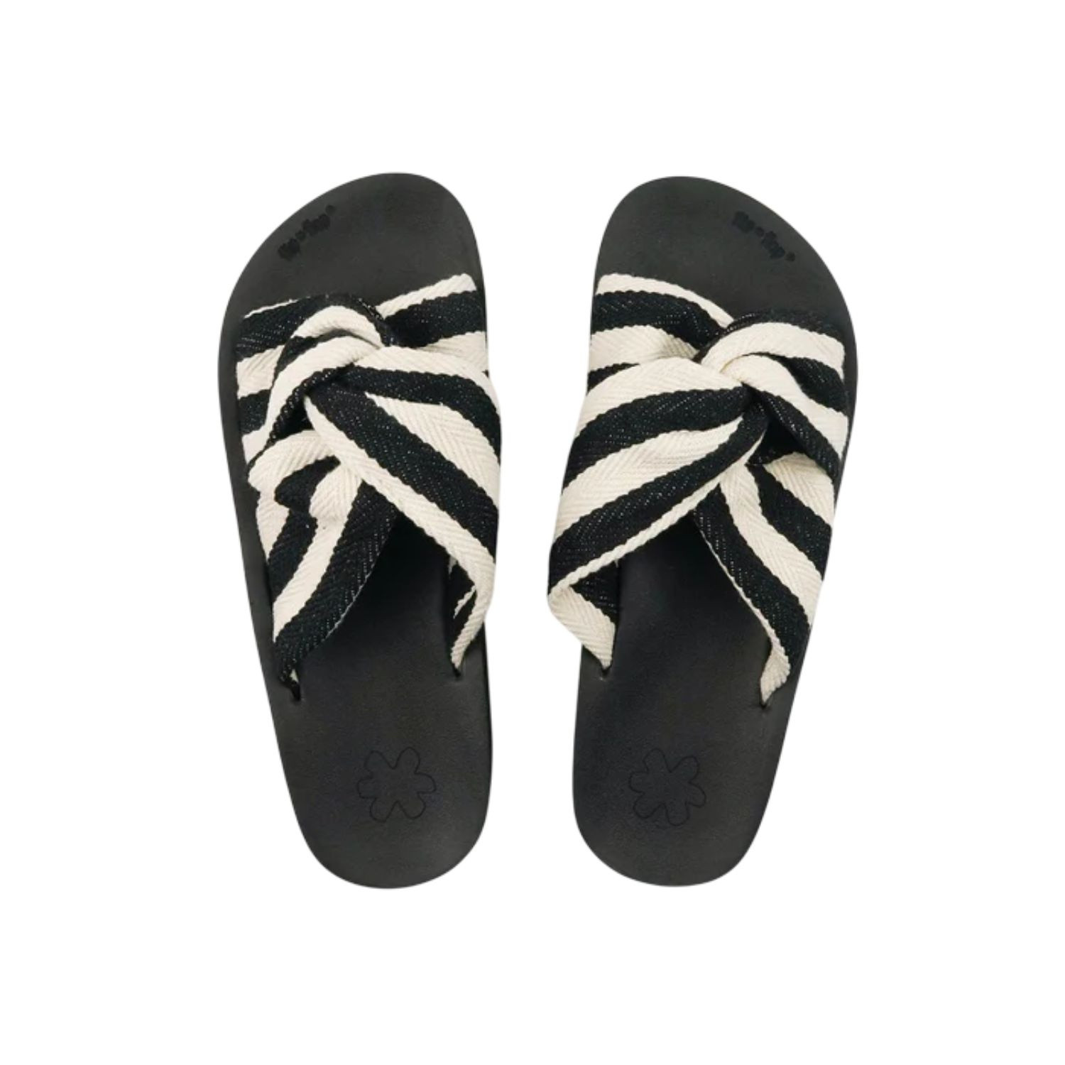 Дамен Флип-флоп на танкетке leicht schwarz 39