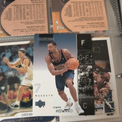 2002-03 Upper Deck Ovation Juwan Howard #18 Denver Nuggets NBA Basketball karte 