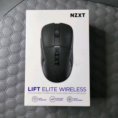 NZXT Lift Elite Wireless Gaming Mouse 26K DPI PixArt PAW3395 Black