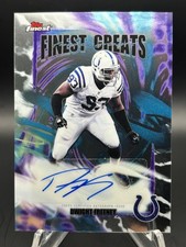 2025 Topps Finest Football Dwight Freeney Finest Greats Refractor Auto #FGA-DF